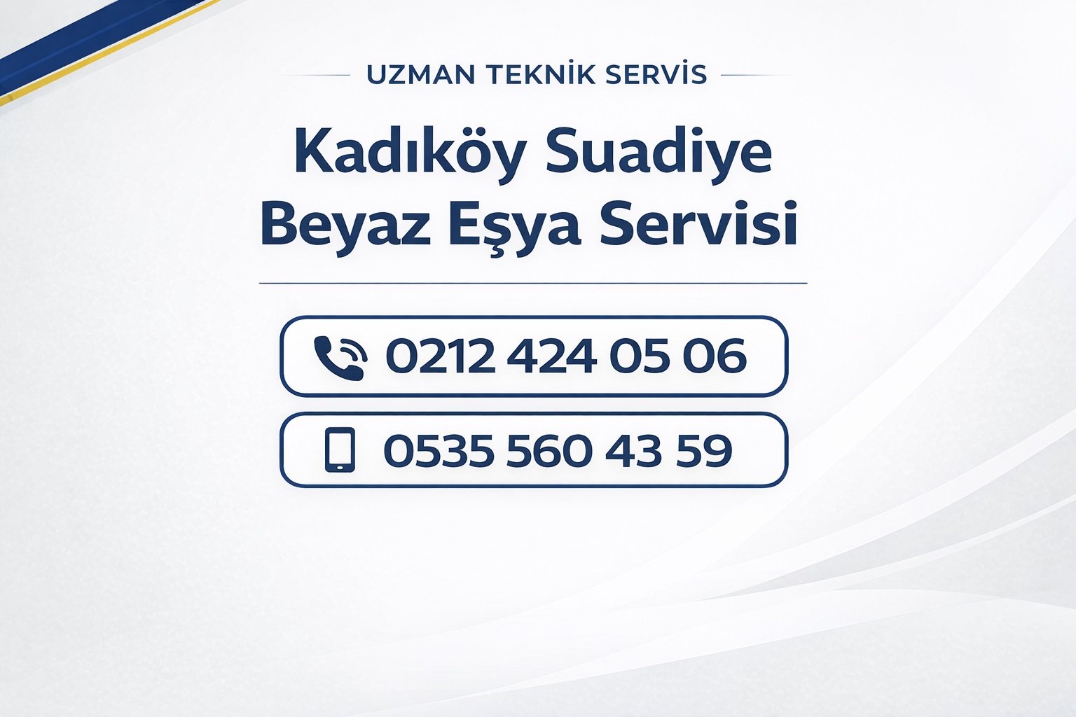 Suadiye Beyaz Eşya Servisi
